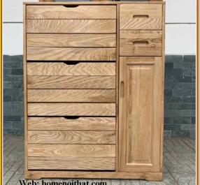 Tủ giày dép thông minh gỗ sồi 1m